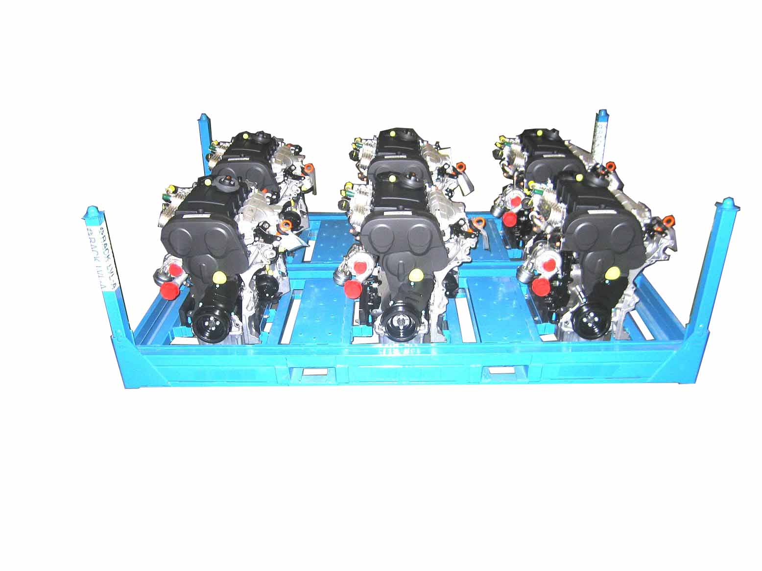 汽車發動機料架